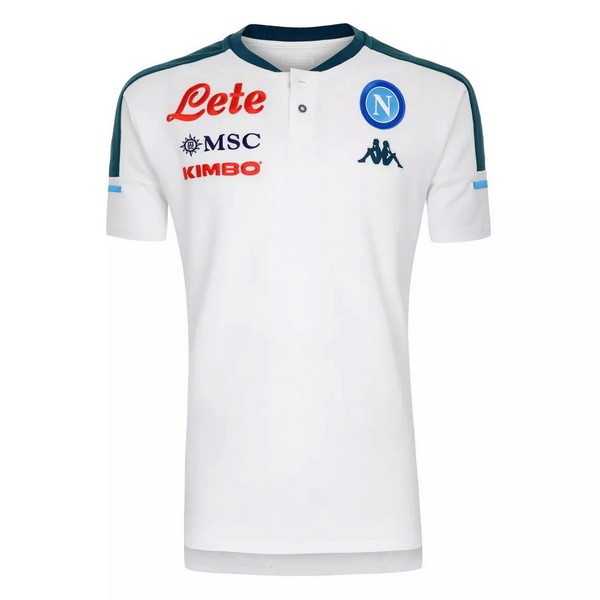 Polo Napoli 2020-21 Weiß Fussballtrikots Günstig
